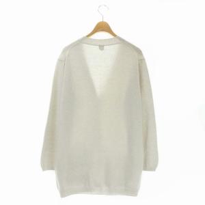MARGARET HOWELL 19SS ウールコットンカーディガン ニット F グレー