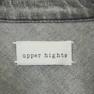 upper hights THE LOOSE JEAN デニムジャケット Gジャン オーバーサイズ 1 グレー