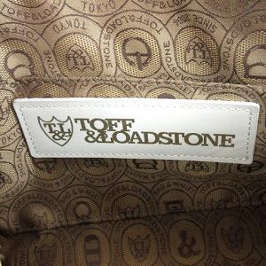 TOFF&LOADSTONE 21S ショルダーバッグ レザー 編み ホワイト