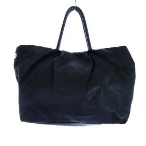 PRADA トートバッグ ナイロン リボン ブラック BN1601