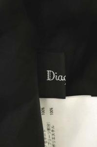 Diagram GRACE CONTINENTAL 21SS キャミソールワンピース プリーツ 切替 36 ブラック