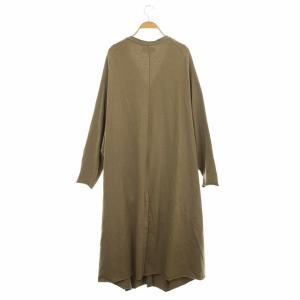 L'Appartement BYアメリカーナ ワンピース ロング コットン ブラウン