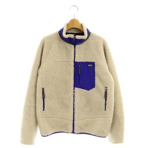 19AW キッズレトロXボアフリースジャケット XXL 16-18 ベージュ 65625