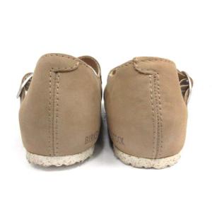 BIRKENSTOCK TRACY ヌバックレザーシューズ 23.0cm ベージュ