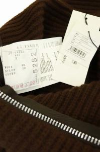 sacai 20AW アシンメトリーウールスカート ロング タイト デザイン 2