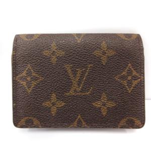 アンヴェロップ・カルト ドゥ ヴィジット モノグラム ブラウン