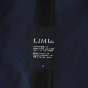 LIMI feu ロングコート アウター 変形 リボンベルト付き S 黒 ブラック