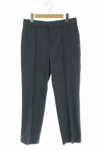 21SS ギャバジンストレートパンツ スラックス 38 グレー