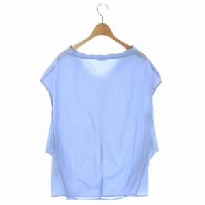 Deuxieme Classe シャツ Vネック ブルー