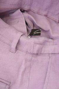 STUNNING LURE ストレッチリネンフルイドパンツ ワイド 1 ラベンダー