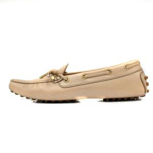 TOD'S ドライビングシューズ 35.5 ベージュ