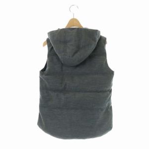 Theory NURVE SAHAL リバーシブルダウンベスト グレー