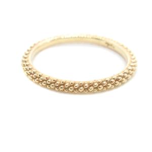 agete ピンキーリング イエローゴールド