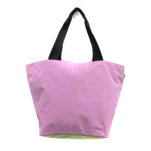 Hervé Chapelier 2wayナイロン舟形トートバッグ パープル