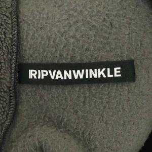RIPVANWINKLE AVENUE別注 19AW FLEECE JERSEY ボアジャケットハイネック 切替 3 グレー 黒 ブラック