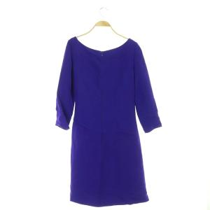 PRADA ワンピース ロング 七分袖 デザイン 42 紫