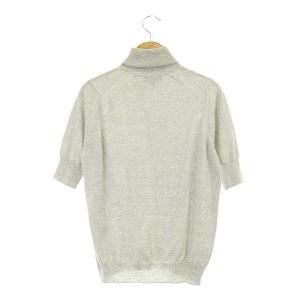 Drawer 18Gコットンシルクタートルショートスリーブニット カットソー 1 グレー