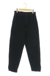 デニムパンツ テーパード 黒 ブラック