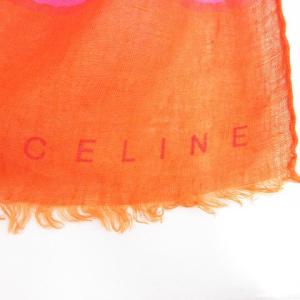CELINE リネンストール ピンク