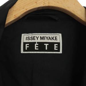 ISSEY MIYAKE FETE 19SS ストレッチナイロン2Bジャケット 3 ダークネイビー