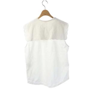Ron Herman Scallop Coller Sleeveless カットソー S ホワイト
