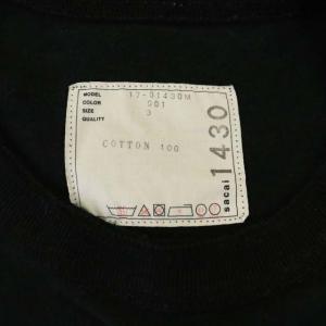 sacai CUT UP プリントTシャツ 3 ブラック