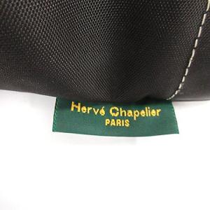 Hervé Chapelier ナイロントートバッグ ブラック