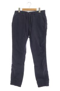 nonnative  DWELLER EASY RIB PANTS NN クロップドパンツ テーパード 0 ネイビー