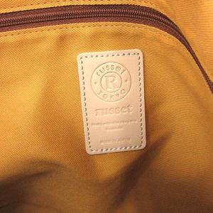 russet トートバッグ モノグラム ベージュ