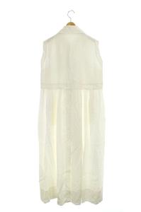 GOLDEN GOOSE anya maxi dress ワンピース ロング ノースリーブ ハイネック S ホワイト