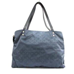 russet バッグ 2way ナイロン 総柄 ブルー