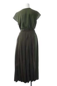 Ameri VINTAGE 19SS MILITARY ALL IN ONE オールインワン フレンチスリーブ テーパードパンツ