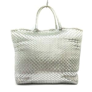 イントレッチオ ハンドバッグ トートバッグ ワイヤー シルバー