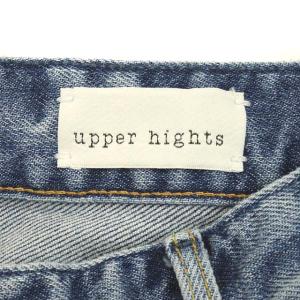 upper hights 別注THE BIRKIN デニム パンツ フレア ブルー