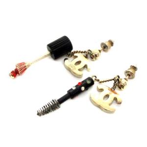 ヴィンテージ P94K ココマーク ピアス 両耳 ゴールド