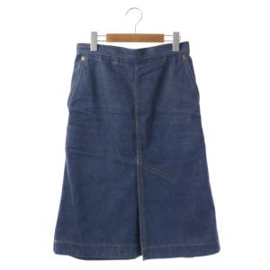 スカート デニム 34 ブルー