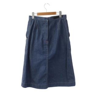 Drawer スカート デニム 34 ブルー