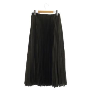 UNITED ARROWS UWCS アコーディオンスカート カーキ