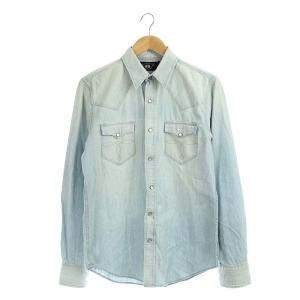 デニムシャツ S ライトブルー