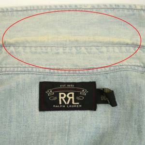 RRL デニムシャツ S ライトブルー