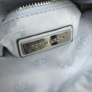 TORY BURCH THEA レザーショルダーバッグ 水色