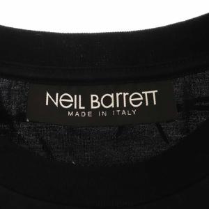 Neil Barrett 20SS オールオーバーバーブドワイヤージャージーブルゾンTシャツ ブラック