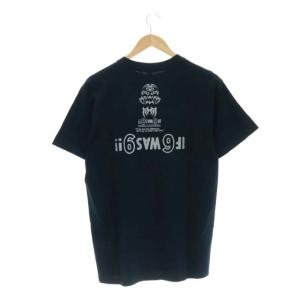 TENDERLOIN 21SS TEE S.SプリントTシャツ M ネイビー