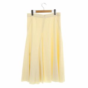 Drawer フレアスカート ロング 切替 38 アイボリー