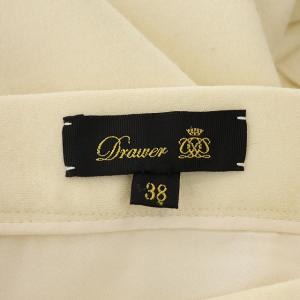 Drawer フレアスカート ロング 切替 38 アイボリー