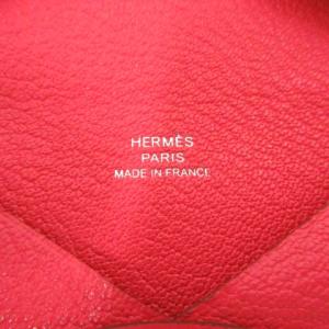 HERMES CALVI カードケース 名刺入れ T刻印 ピンク