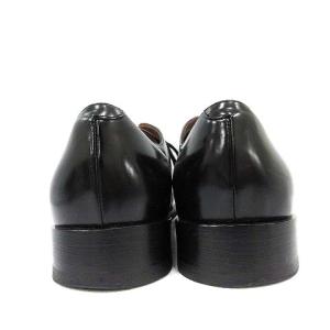 CELINE レースアップシューズ ローヒール  37 ブラック