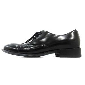 CELINE レースアップシューズ ローヒール  37 ブラック