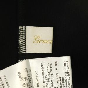 Grace Class 21AW カルゼロゴ刺繍 パーカー スウェット 長袖 プルオーバー 36 黒 ブラック