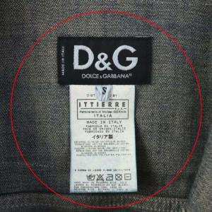 D&G VINTAGE Limitededition ワンダーウーマンデニムジャケット S ネイビー